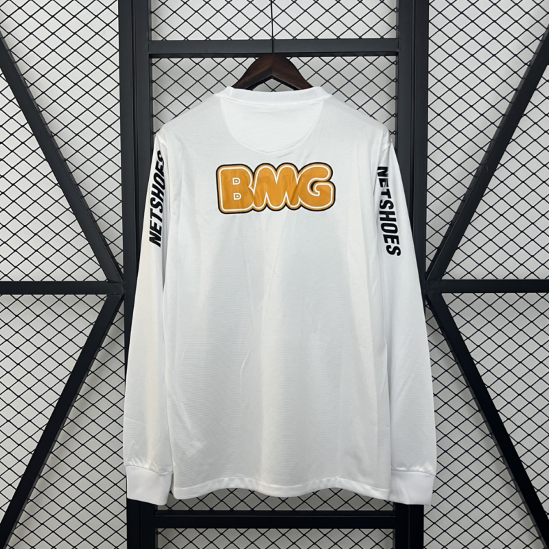 Retro Long Sleeve Santos 11/12 Home Jersey - Image 3